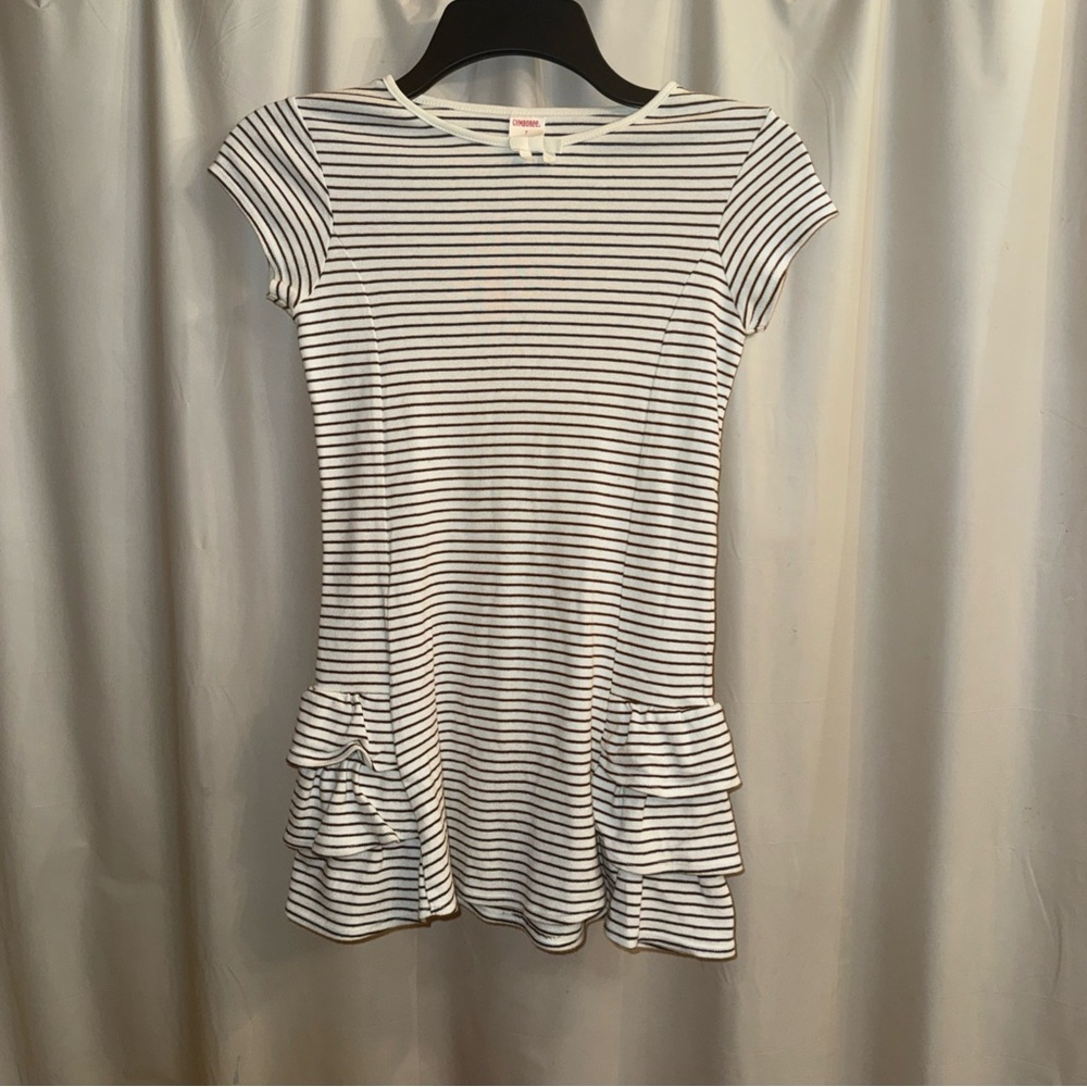 Gymboree Black and White Striped Dress